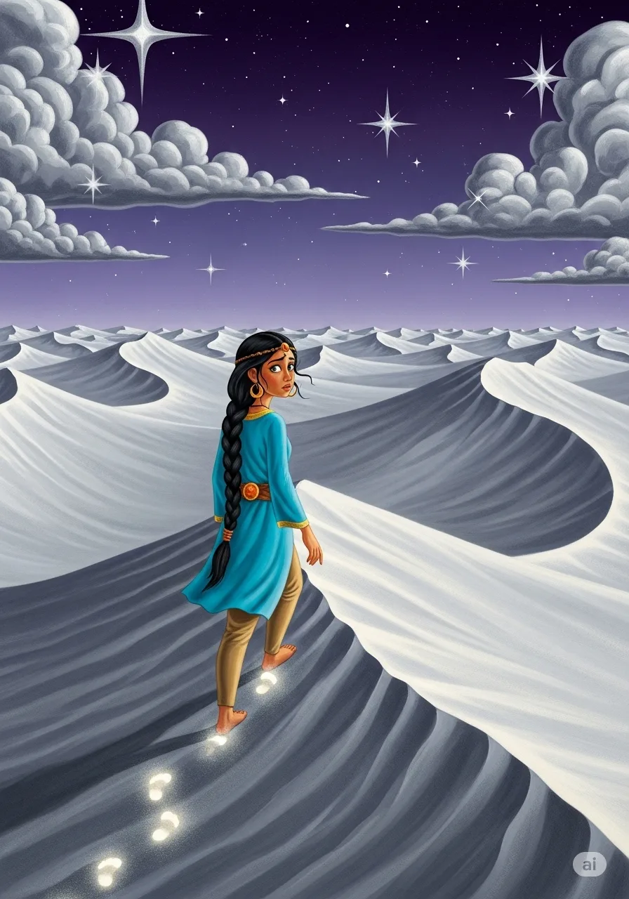 Página del libro de cuento con una imagen